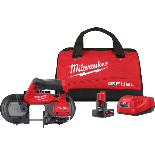 M12 Fuel Compact Band Saw Kit, 12 V, 2-1/2" Capacity Groupe Generik