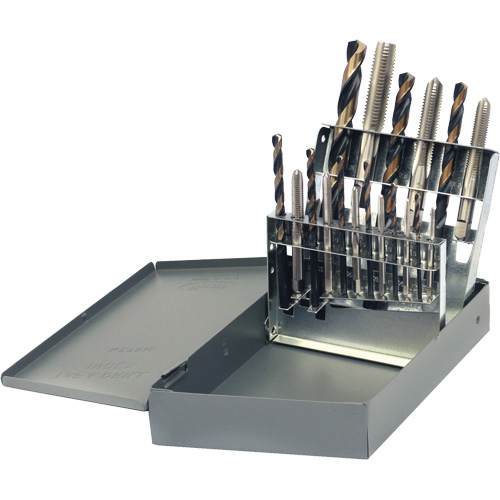DRILLCO Tap & Drill Set, 18 Pieces Groupe Generik