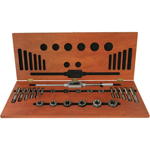 Jeu de tarauds et fili&egrave;res DRILLCO, 25 Morcea Groupe Generik