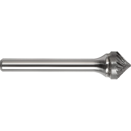 DRILLCO Single Cut 90° Cone Burr, SK-1 Groupe Generik