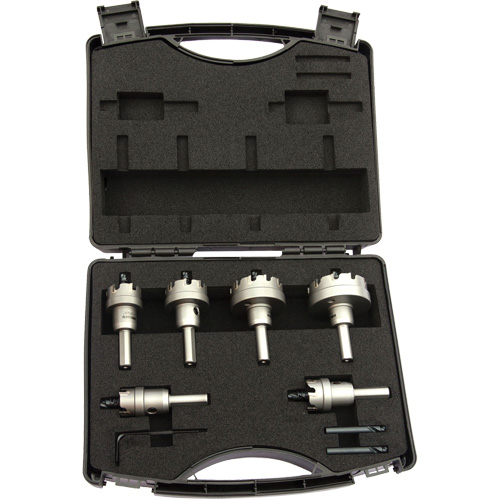 DRILLCO TCT Hole Cutter Set, 6 Pieces Groupe Generik