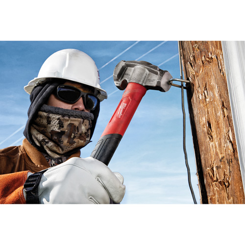 4-in-1 Lineman's Hammer, 32 oz., Fibreglass Handle, 15" L Groupe Generik