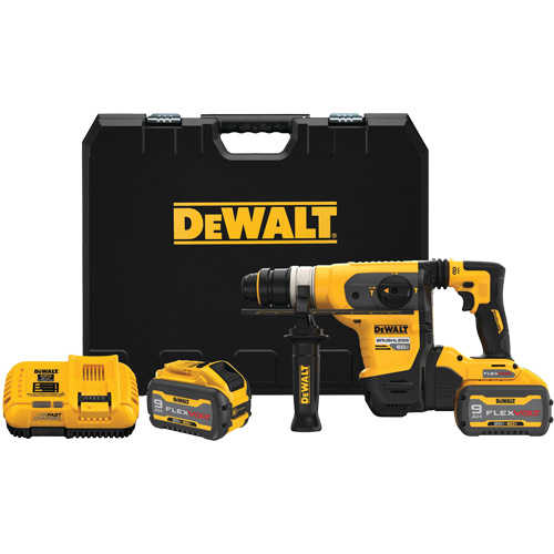 MAX* SDS Plus Rotary Hammer Kit, 60 V, 1-1/4", 725/0-725 RPM Groupe Generik