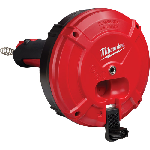 Furet Trapsnake avec dispositif d'alimentation et de retrait Cable-Drive, &eacute;lectrique, 25' Longueur du c&acirc;ble, 1/4" Diam&egrave;tre du c&acirc;ble Groupe Generik