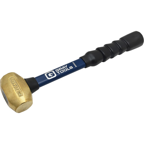 Brass Hammer, 2 lbs. Head Weight, 14" L Groupe Generik