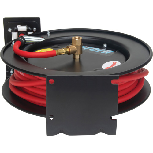 Hose Reel, Air/Water, 1/4" x 35', Single Hose, 300 psi Groupe Generik