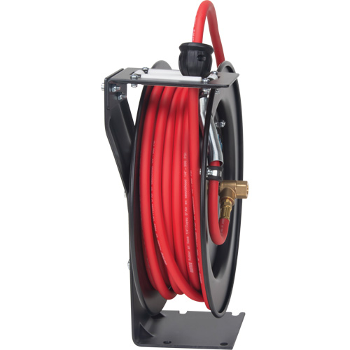 Hose Reel, Air/Water, 1/4" x 35', Single Hose, 300 psi Groupe Generik