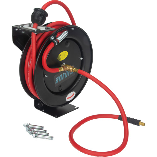 Hose Reel, Air/Water, 3/8" x 25', Single Hose, 300 psi Groupe Generik