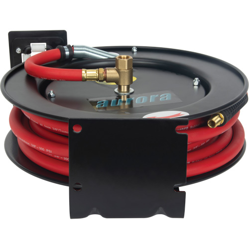 Hose Reel, Air/Water, 3/8" x 25', Single Hose, 300 psi Groupe Generik