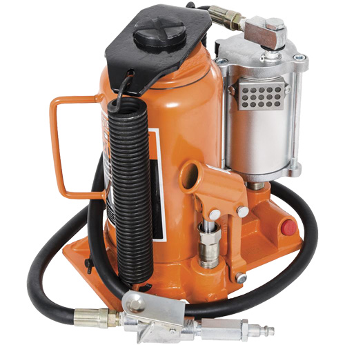 Cric-bouteille super robuste, 20 tonne(s), Air comprim&eacute;/hydraulique, 20" Hauteur &eacute;lev&eacute;e Groupe Generik