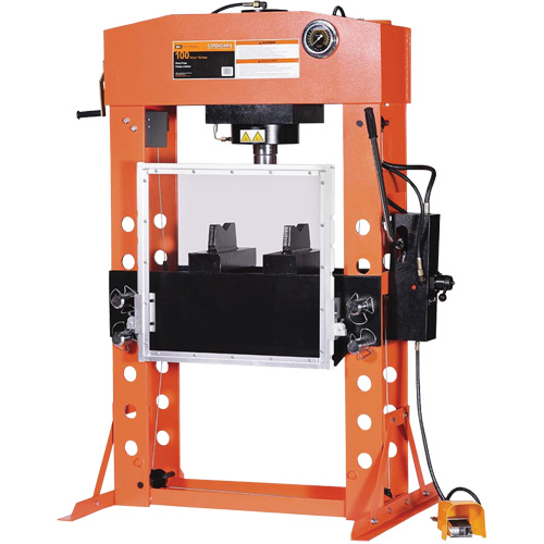 Super Heavy-Duty Shop Presses, 100 tons Capacity Groupe Generik