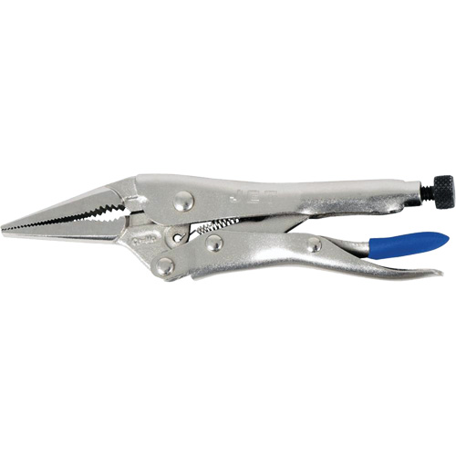 J4LN Long Nose Locking Pliers with Wire Cutter, 4" Length, Long Nose Groupe Generik