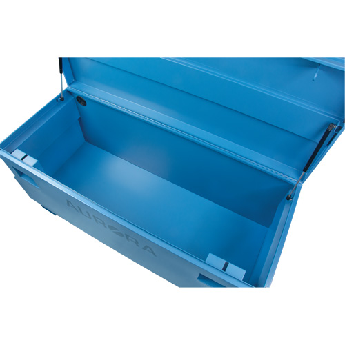 Jobsite Tool Box, 48" x 24" x 27-3/5", Steel, Blue Groupe Generik