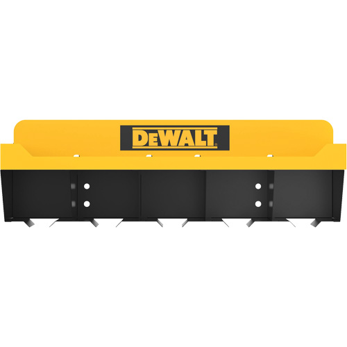 Power Tool Storage Shelf Combo, Steel, Black/Yellow Groupe Generik