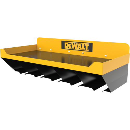 Power Tool Storage Shelf Combo, Steel, Black/Yellow Groupe Generik