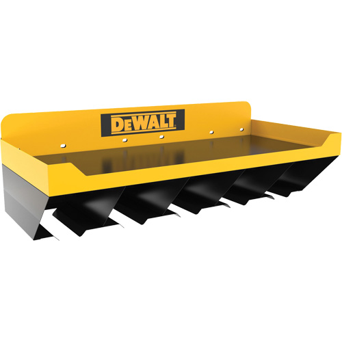Power Tool Storage Shelf Combo, Steel, Black/Yellow Groupe Generik