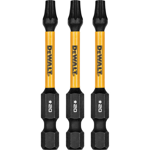 Forets pour tournevis &agrave; chocs FLEXTORQ 3 mcx, Torx, T-20, Prise 1/4" Groupe Generik