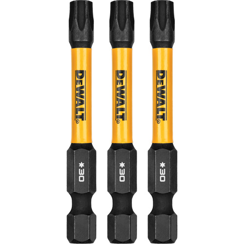 Forets pour tournevis &agrave; chocs FLEXTORQ 3 mcx, Torx, T-30, Prise 1/4" Groupe Generik