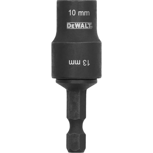 FLEXTORQ&reg; Double-Ended Detachable Nut Driver, 13 mm Drive, 4-4/5" L, Magnetic Groupe Generik
