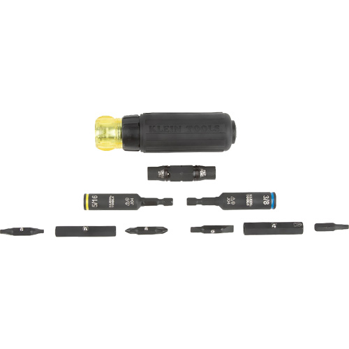 11-in-1 Ratcheting Impact Rated Screwdriver & Nut Driver Groupe Generik