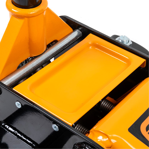 Heavy-Duty Floor Jack, 3 Ton(s) Capacity, 5-1/4" Lowered, 18-1/4" Raised, Manual Hydraulic Groupe Generik