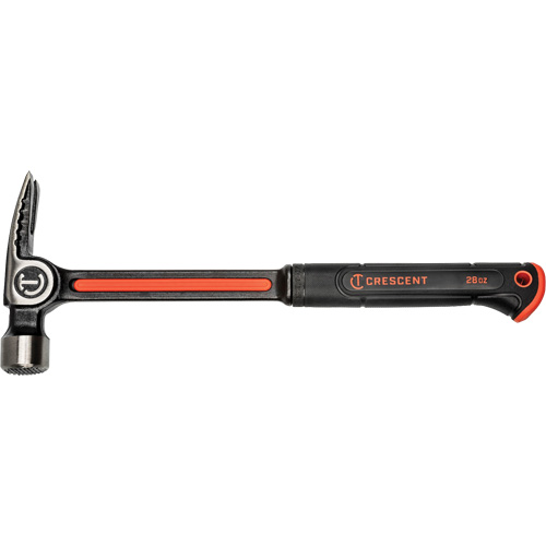 Marteau de charpente &agrave; face meul&eacute;e, 28 oz, Prise en Acier plein, 16" lo Groupe Generik