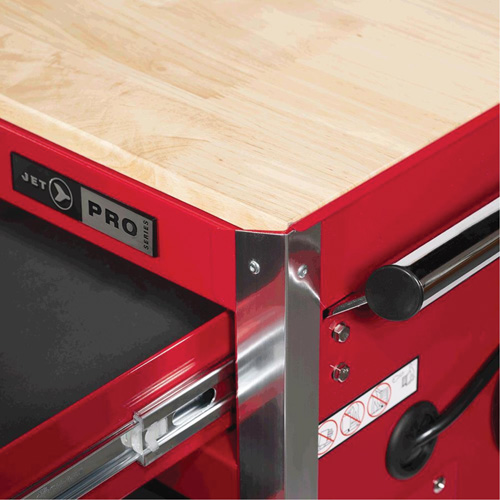 PRC4211 Armoire roulante de s&eacute;rie Pro, 11 tiroirs, 42" la x 18" p x Rouge Groupe Generik