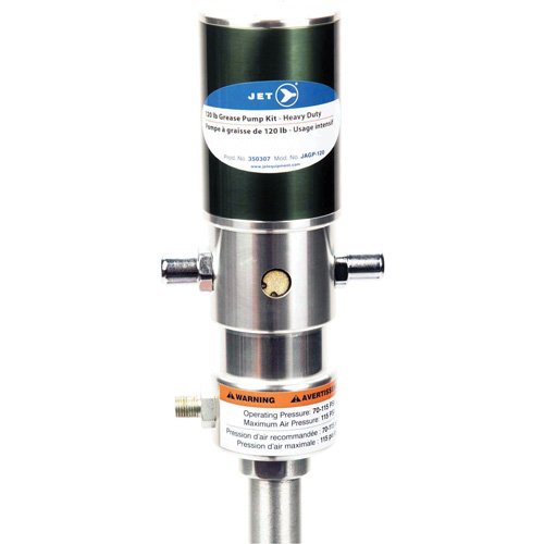 JAGP-120 Ensemble de pompe &agrave; graisse robuste avec commande pneumatique Groupe Generik