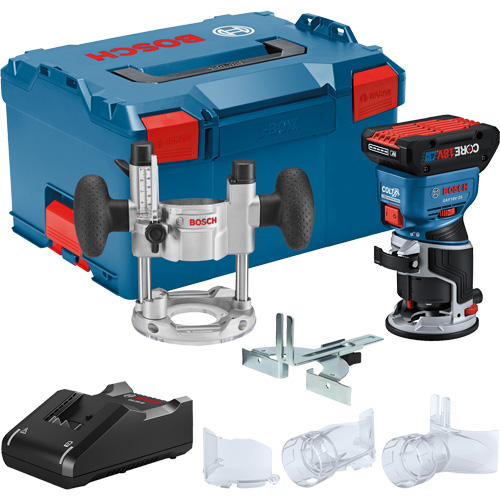 Ensemble de toupie &agrave; paume sans balai Colt avec bloc-pile CORE18V 4 Ah & base de plongeur Groupe Generik