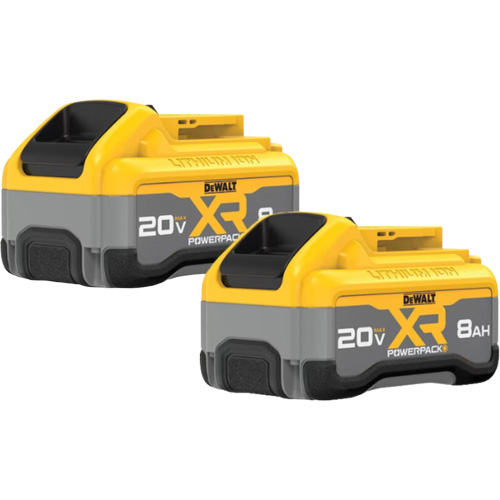 MAX* XR POWERPACK Batteries, Lithium-Ion, 20 V, 8 Ah Groupe Generik