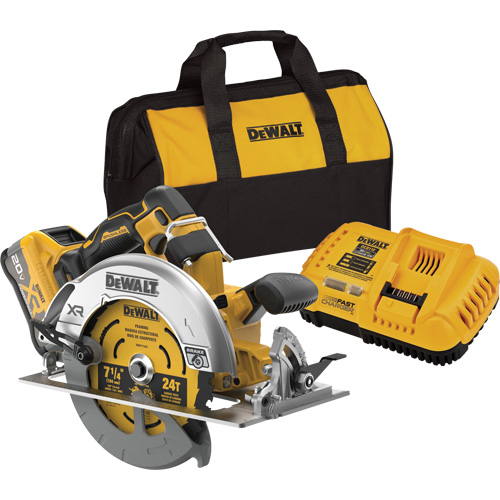 MAX* XR&reg; Brushless Cordless Circular Saw Kit with XR POWERPACK, 7-1/4", 20 V Groupe Generik