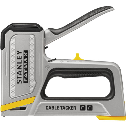 Agrafeuse pour c&acirc;ble 2-en-1 FATMAX , Agrafes 8 mm/10 mm/11 mm/12 mm/14 mm Groupe Generik