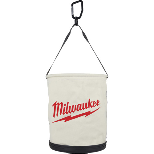 Sac seau polyvalent, 11-81/100" lo x 11-81/100" la x 14-57/100" h, Polyester, Blanc Groupe Generik