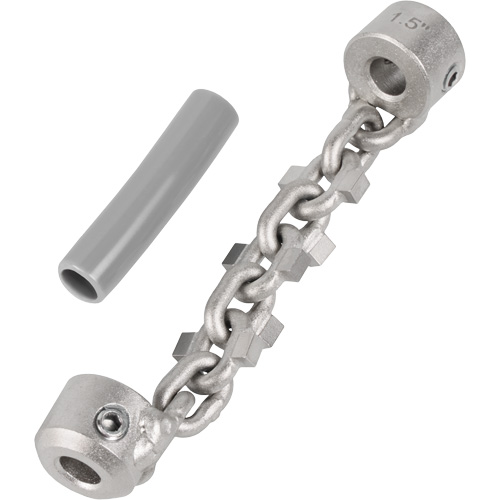 1-1/4" - 1-1/2" Carbide Chain Knocker for 1/4" Chain Snake Cable Groupe Generik