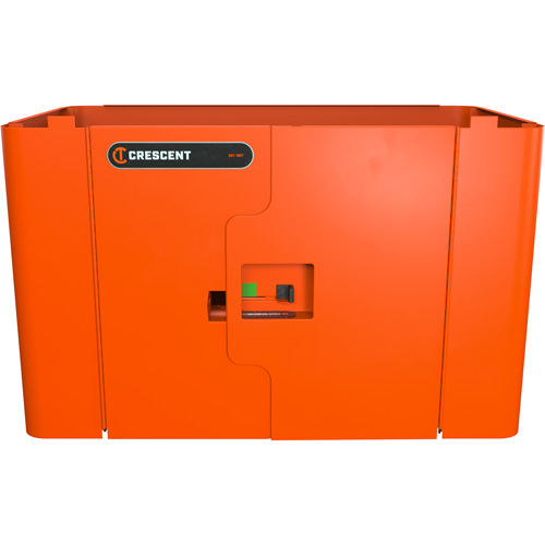 RAILWORKS Double Door Steel Security Panel Lockable Storage Groupe Generik