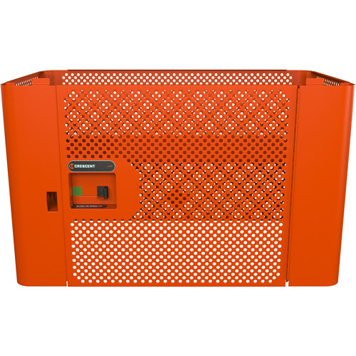 RAILWORKS Mesh Security Panel Single Door Lockable Storage Groupe Generik