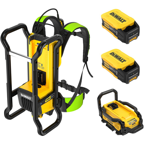 Ensemble de vibrateur sac-&agrave;-dos POWERSHIFT Groupe Generik