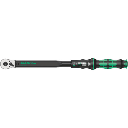 Cl&eacute; dynamom&eacute;trique Click-Torque C3 avec cliquet r&eacute;versible, &agrave; cliquer, Entraînement 1/2" carr&eacute;, 40 - 200 Nm Groupe Generik