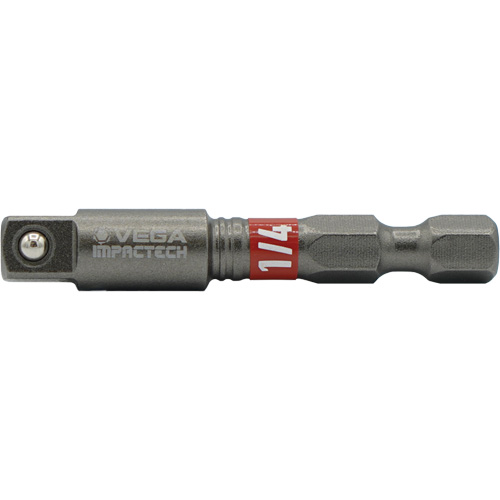 Adaptateur de douille &agrave; chocs Impactech, 1/4" Prise, Dimension m&acirc;le 1/4", 2" lo Groupe Generik