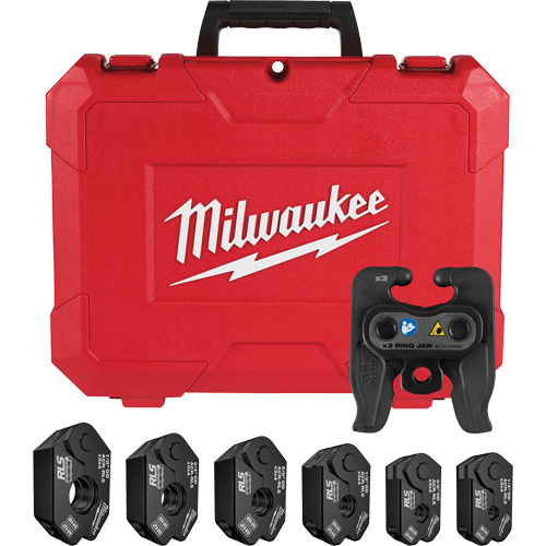 Ensemble d'anneaux de presse pivotant 1/4" - 7/8" RLS pour l'outil &agrave; presse M12 FORCE LOGIC Groupe Generik