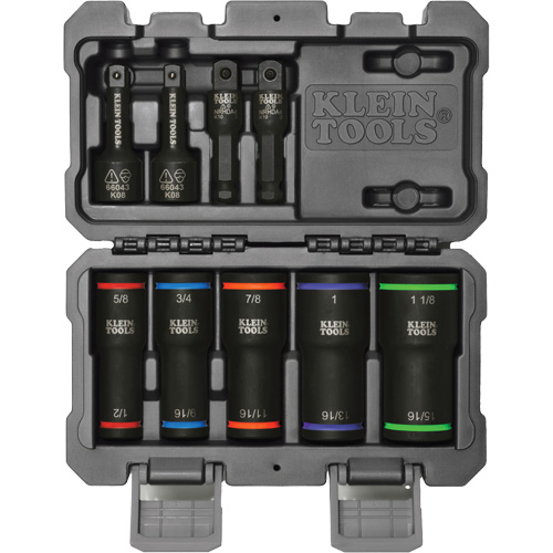 2-in-1 Impact Flip Socket Set, 5 Pcs, Impact Groupe Generik