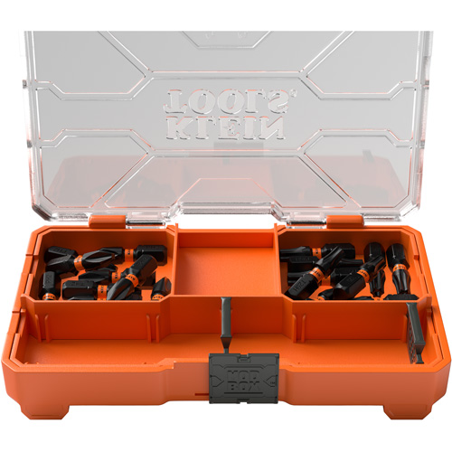 Slim Proflex Impact-Rated Bit Set, Phillips/Torx&reg;, 1" Drive, 20 Pcs Groupe Generik