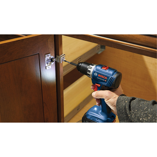 Compact Brushless Drill/Driver Kit, Lithium-Ion, 18 V, 1/2" Chuck, 400 in-lbs. Torque Groupe Generik