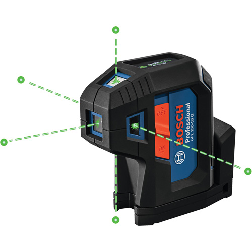 Green-Beam Five-Point Self-Leveling Alignment Laser Groupe Generik