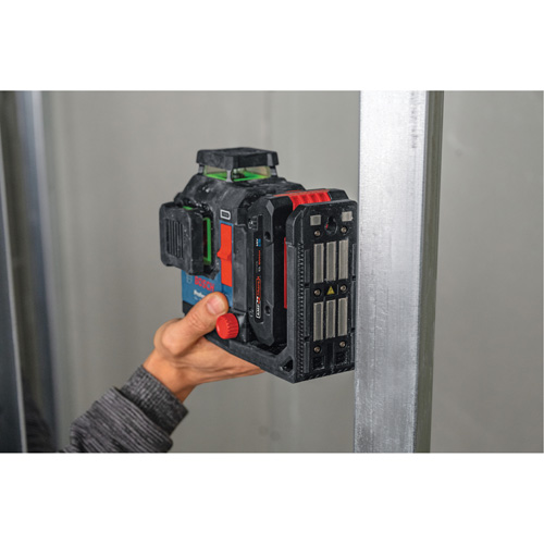 Laser dalignement/nivellement 360 connect&eacute; &agrave; faisceau vert &agrave; trois points Groupe Generik