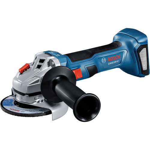 Rectifieuse angulaire sans balais avec interrupteur coulissant, Roue de 4-1/2", 18 V Groupe Generik