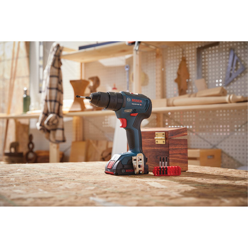 Trousse de perceuse-visseuse &agrave; percussion sans balais EC, 1/2", Mandrin 1/2", 18 V Groupe Generik