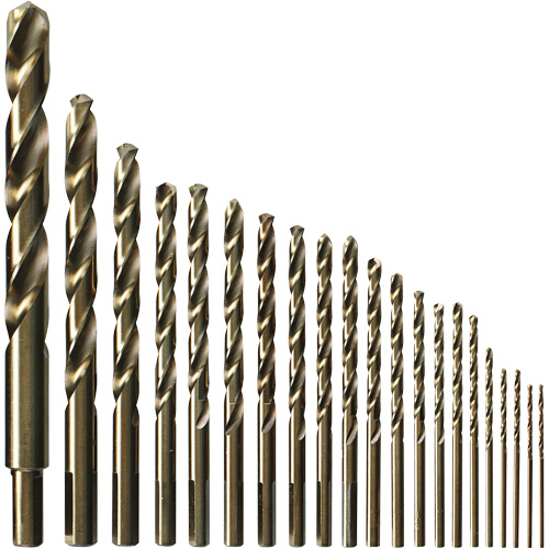 Drill Bit Set, 21 Pieces, Cobalt Groupe Generik