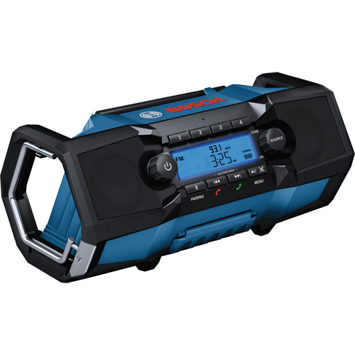 Radio de chantier compacte avec Bluetooth 5.0, Lithium-ion, 18 V Groupe Generik