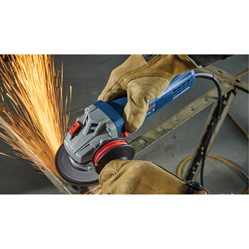 Rectifieuse angulaire ergonomique, 4-1/2", 120 V, 10 A, 11000 Tr/min Groupe Generik